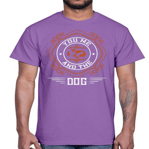 You Me And The Dogs Style 134#- dogs- Cotton Tee