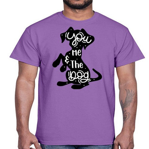 You Me The Dogs Style 4#- dogs- Cotton Tee