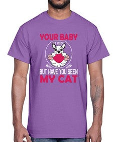 Your Baby Is Nice- cats- Cotton Tee