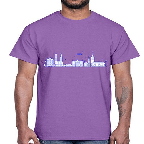 Zurich 2167#- cities- Cotton Tee