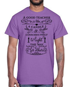 a good teacher 1#- teacher- Cotton Tee