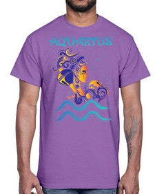 aquarius 13#- aquarius- Cotton Tee