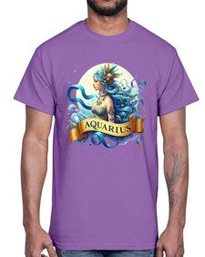 aquarius 84#- aquarius- Cotton Tee