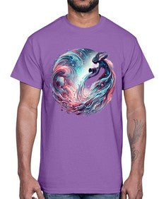 aquarius 91#- aquarius- Cotton Tee