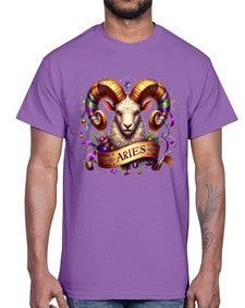 aries 136#- aries- Cotton Tee