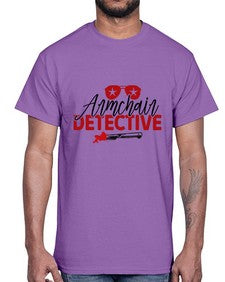 armchair detective 238#- true crime- Cotton Tee
