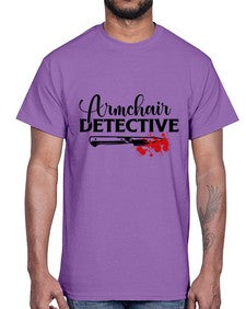 armchair detective 239#- true crime- Cotton Tee
