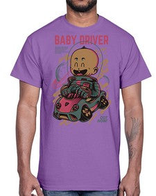 baby driver hnm 245#- art pop art- Cotton Tee