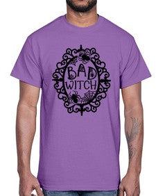 bad witch 52#- witch- Cotton Tee