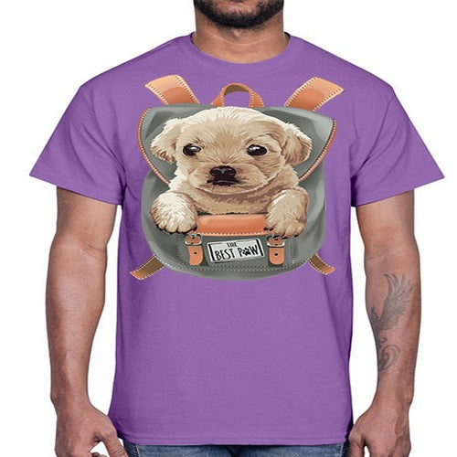 bag pag dog 47#- dogs- Cotton Tee