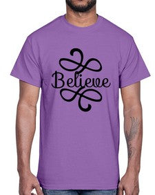 believe 48#- unicorn- Cotton Tee