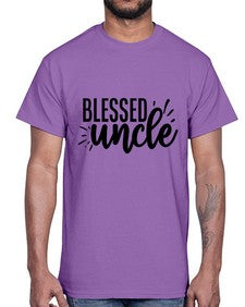 blessed uncle 121#- uncle- Cotton Tee