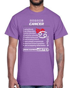 cancer 175#- cancer- Cotton Tee