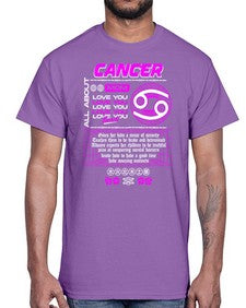 cancer 176#- cancer- Cotton Tee