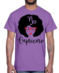capricorn 199#- capricorn- Cotton Tee