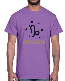 capricorn 206#- capricorn- Cotton Tee