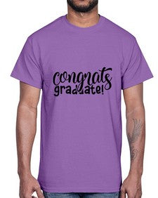 congrats graduate 39#- graduation- Cotton Tee