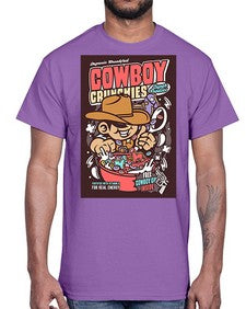 cowboy crunchies 345#- western- Cotton Tee