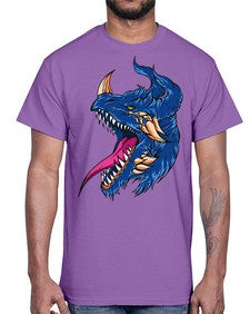 dragon 173#- dragon- Cotton Tee