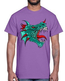 dragon 174#- dragon- Cotton Tee