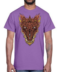 dragon 176#- dragon- Cotton Tee