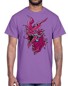 dragon 177#- dragon- Cotton Tee