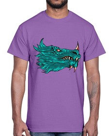 dragon 186#- dragon- Cotton Tee