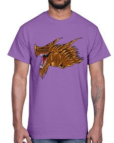dragon 187#- dragon- Cotton Tee