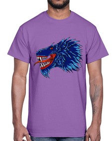dragon 188#- dragon- Cotton Tee