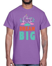 dream big 102#- unicorn- Cotton Tee
