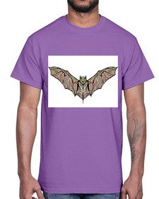 ethnic bat 415#- mandala- Cotton Tee