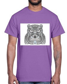 ethnic hippo 426#- mandala- Cotton Tee
