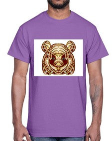 ethnic panda 434#- mandala- Cotton Tee