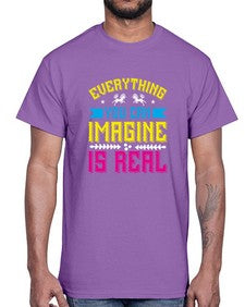 everything you can imagine is real 130#- unicorn- Cotton Tee