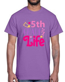 fifth grade life 78#- fifth grade- Cotton Tee