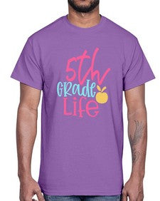 fifth grade life design 79#- fifth grade- Cotton Tee