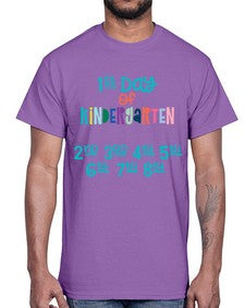 first Day of Kindergarten 104#- kindergarten- Cotton Tee