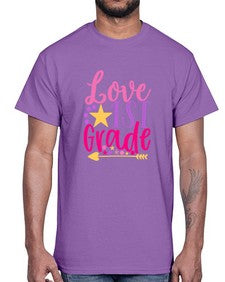 first Grade Love 148#- first grade- Cotton Tee