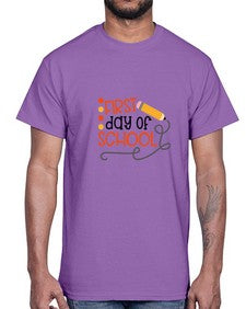 first day of school 113#- first grade- Cotton Tee
