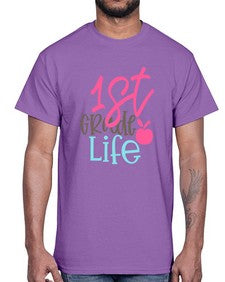 first grade design 121#- first grade- Cotton Tee