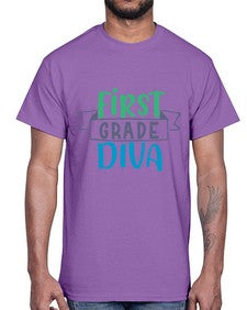 first grade divaa 129#- first grade- Cotton Tee