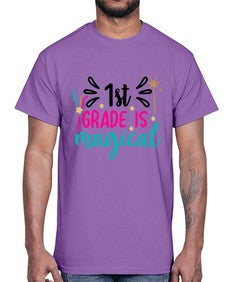 first grade is magical 140#- first grade- Cotton Tee