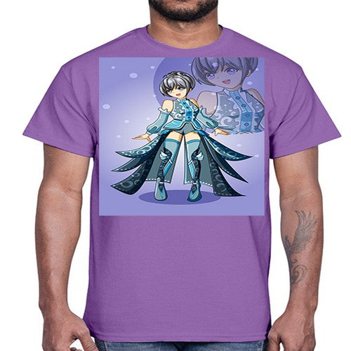 game of beautiful girl140#- anime- Cotton Tee