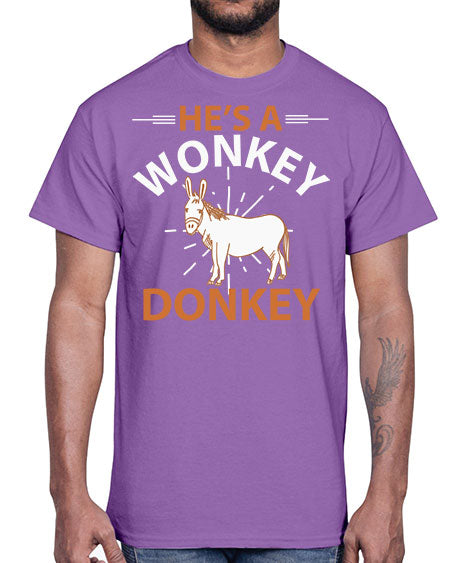 he’s a wonky donkey Style 4#- donkey- Cotton Tee