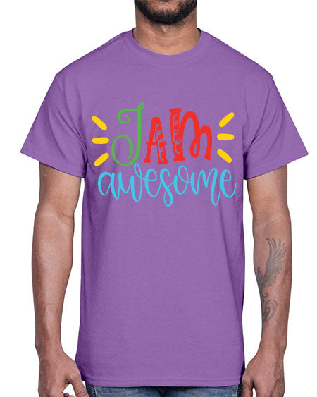 i am awesome Style 18#- autism- Cotton Tee