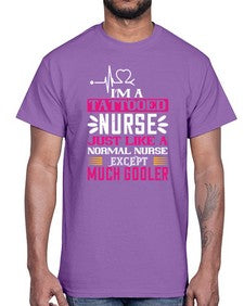 i am tattooed nurse just like a Style 863#- nurse- Cotton Tee