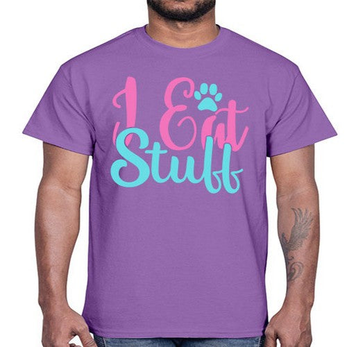 i eat stuff Style 82#- dogs- Cotton Tee