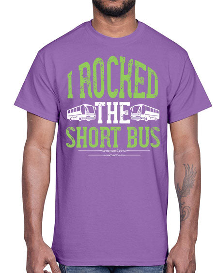 i rocked the short bus Style 920#- Bus Driver- Cotton Tee