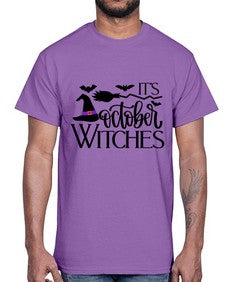 its october witches 34#- witch- Cotton Tee