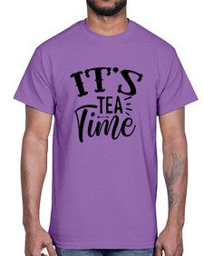 its tea time 1239#- tea- Cotton Tee